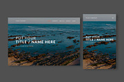 Website Layout Template - Photoshop, a Landing Page Template by tomsarraipodesign (Thumbnail 2 of 11)