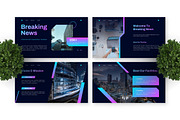 Breaking News - Entertainment PPT, a Presentation Template by Deepslide Studio (Thumbnail 3 of 4)