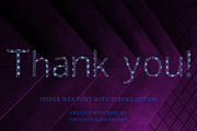 DEPRETO - pair of spider web font, a Sans Serif Font by CHIMERA (Thumbnail 11 of 11)
