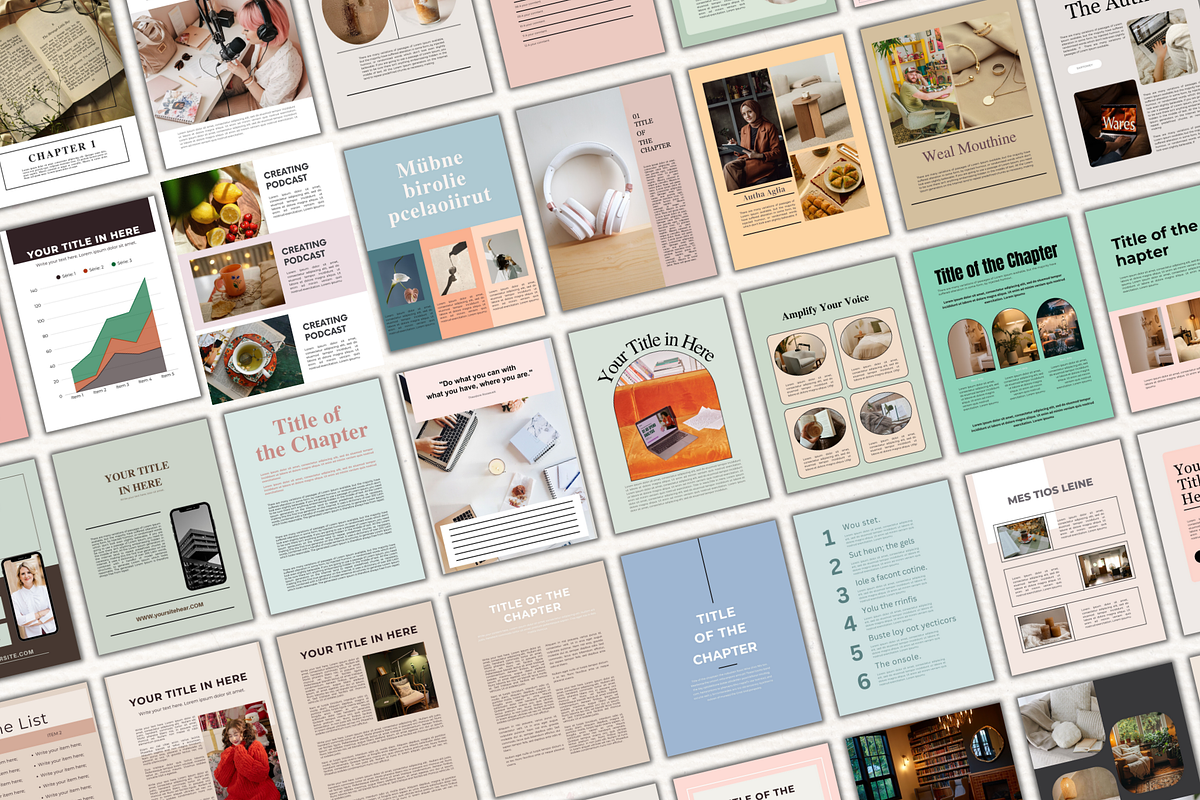 Course creator eBook Workbook, a Templates & Theme by iloveTemplate (Photo 3 of 3)