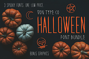 Halloween Font Bundle, a Font by Von Type Co (Thumbnail 1 of 10)