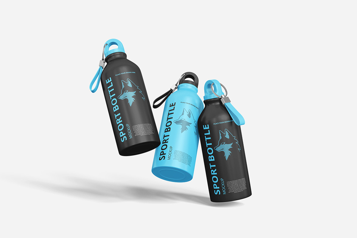 Sport Bottle Mockup, a Product Mockup by bimockup (Photo 4 of 6)