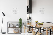 Frames & Walls Scandinavian Bundle-4, a Household Mockup by Yuri-U (Thumbnail 6 of 38)