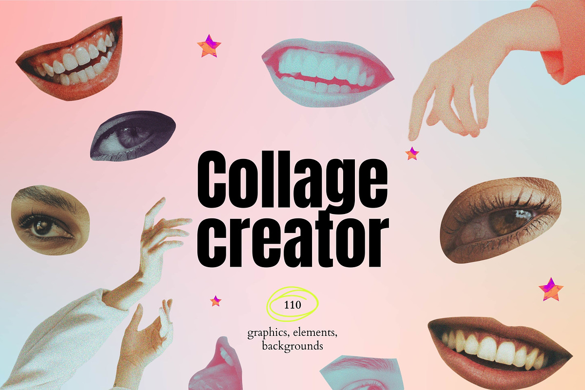 Collage creator & abstract, an Object Graphic by Ann Creative (Photo 1 of 11)