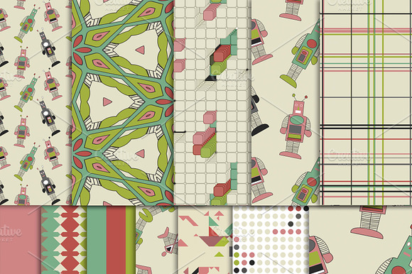 Robot Digital Paper Pack