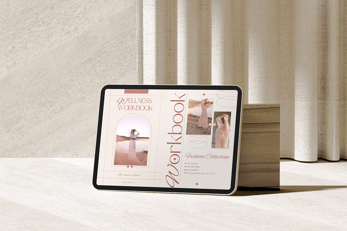 Wellness Workbook Creator Canva, a Social Media Template by ElladesignCo (Photo 8 of 8)