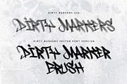 Dirty Markers SVG Fonts, a Font by tomatstudio (Thumbnail 7 of 8)