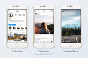 Instagram Social Media Mockups Pack, a Social Media Template by Poego Social (Thumbnail 4 of 9)