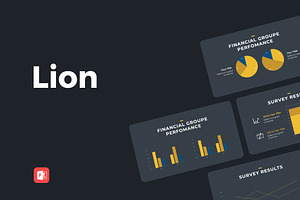 Lion Finance PowerPoint Template