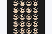 40 Custom Dog Ornaments Laser Files, an Object Graphic by ThemeXDigital (Thumbnail 3 of 9)