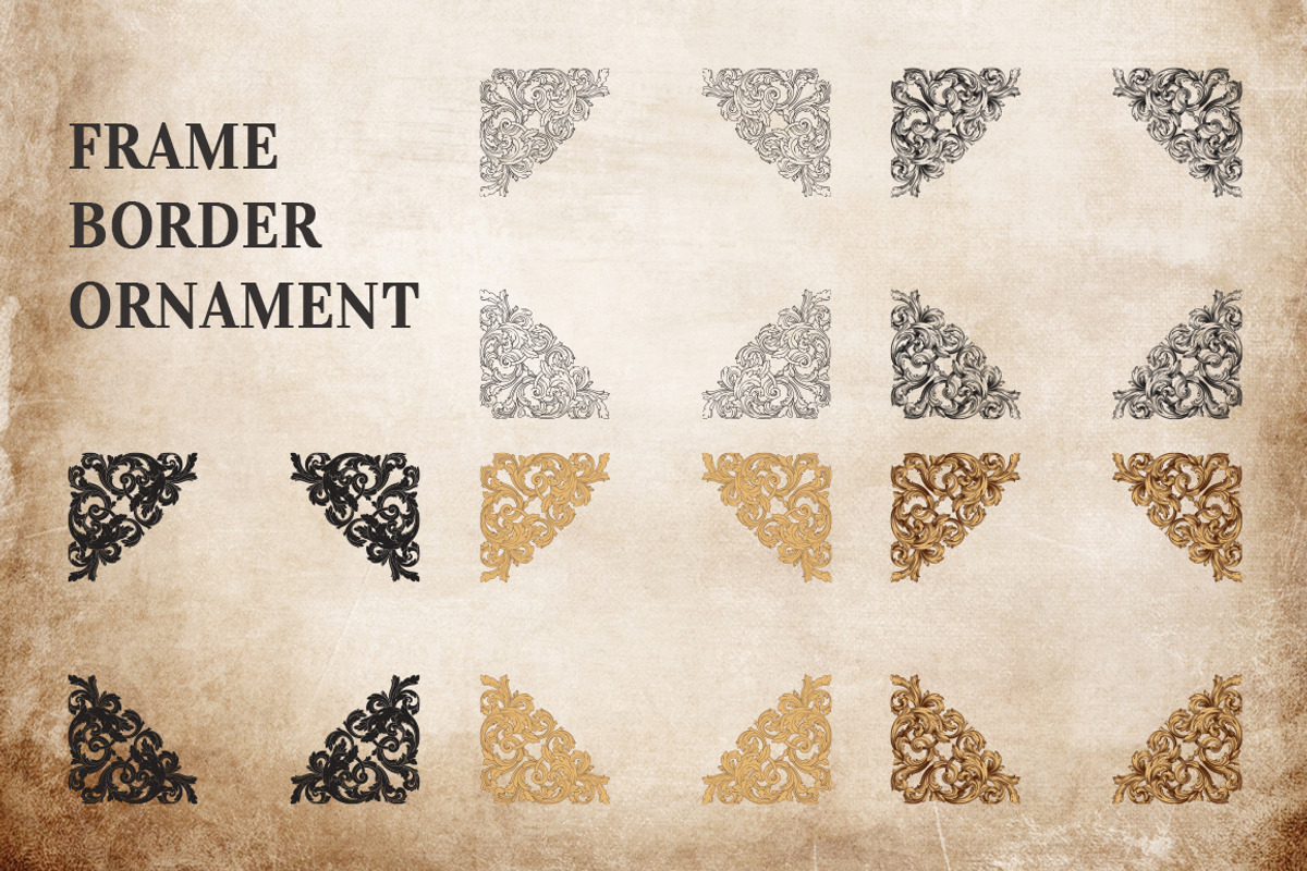 Vintage ornament vector, a Decorative Illustration by Samira (Photo 3 of 10)
