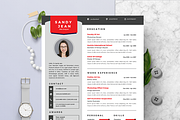 Cover Letter & Resume Template, a Resume Template by Hito Graphic (Thumbnail 2 of 8)