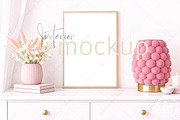 Frame Mockup Interior PSD JPG PNG, a Product Mockup by Mockup Shop (Thumbnail 1 of 2)