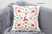 Procreate Cross Stitch Christmas, a Brush Add-On by Pencil Twist (Thumbnail 9 of 10)