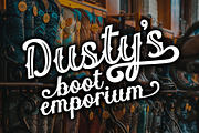 Orchid Key- a retro 4-font family, a Script Font by Missy Meyer (Thumbnail 5 of 8)