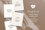 Mindfulness Card Deck Canva Template, a Card Template by COACHTEMPLATE (Thumbnail 1 of 11)