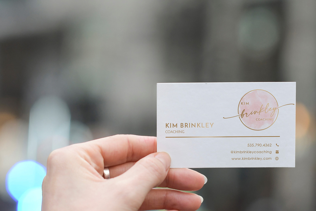Watercolor Logo and Business Card, a Business Card Template by Design Dock (Photo 2 of 4)