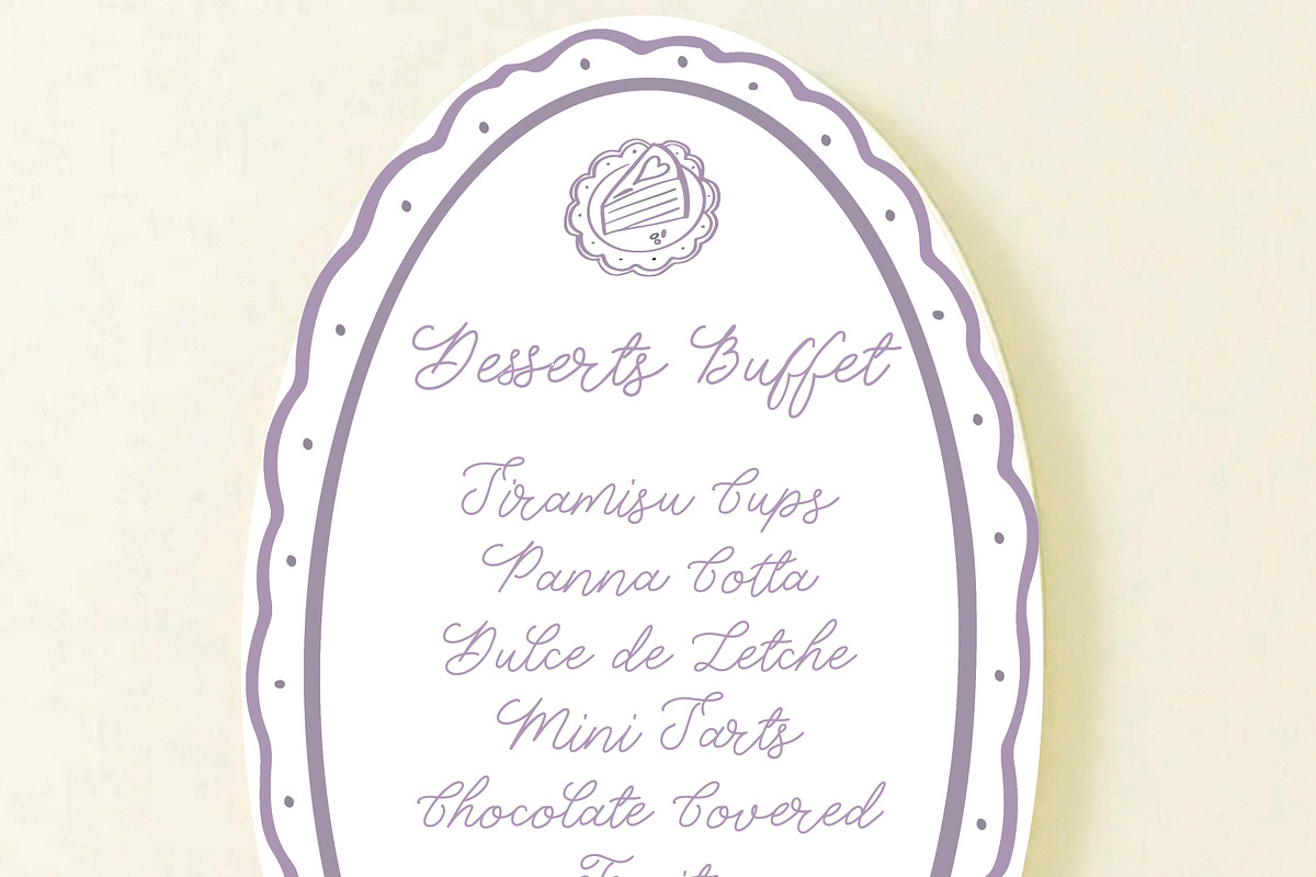 Whimsical Wedding Invitation Font, a Handwritten Font by Amalia Calligraphy (Photo 2 of 8)