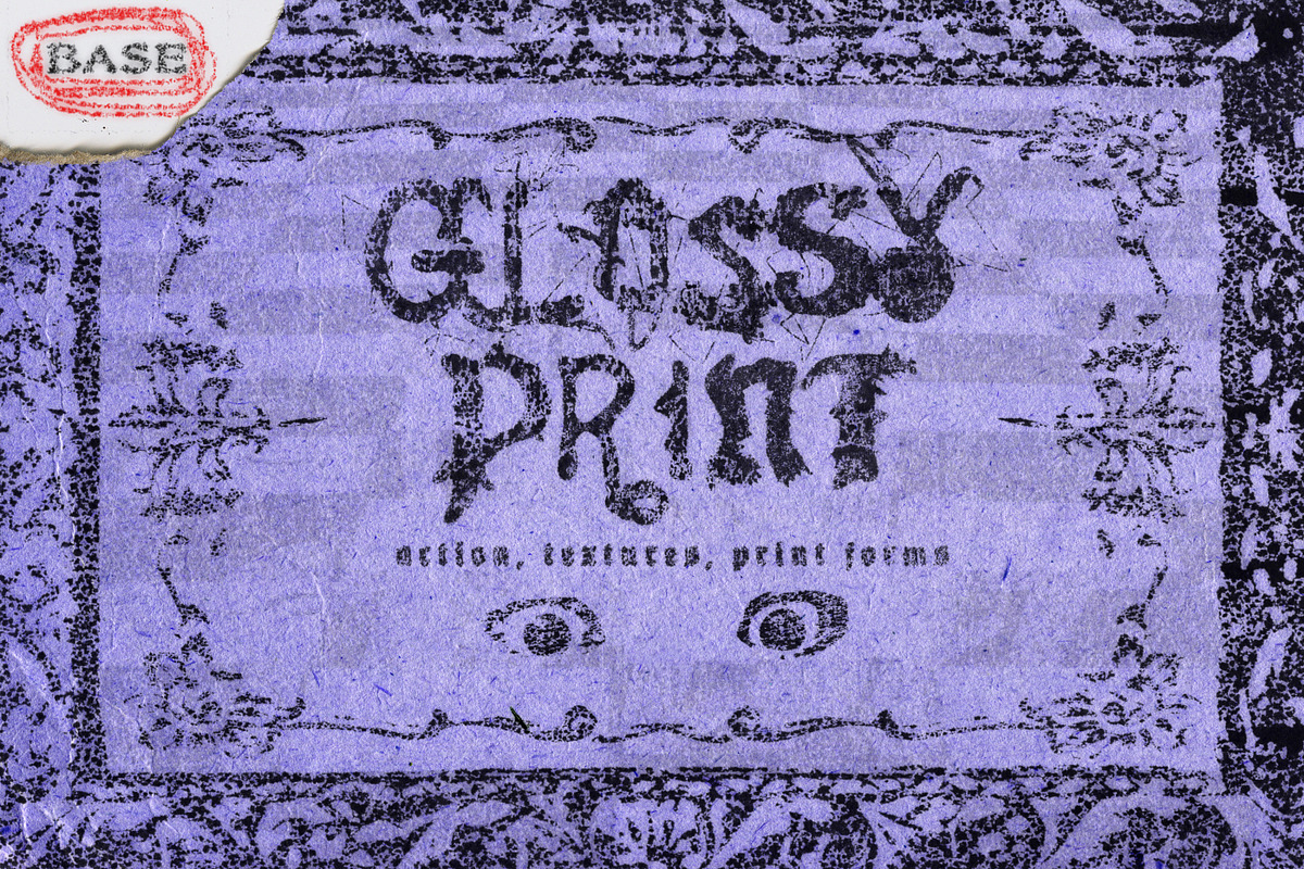 GLOSSY PRINT. Grunge action(V. base), an Action Add-On by Textexp (Photo 1 of 12)
