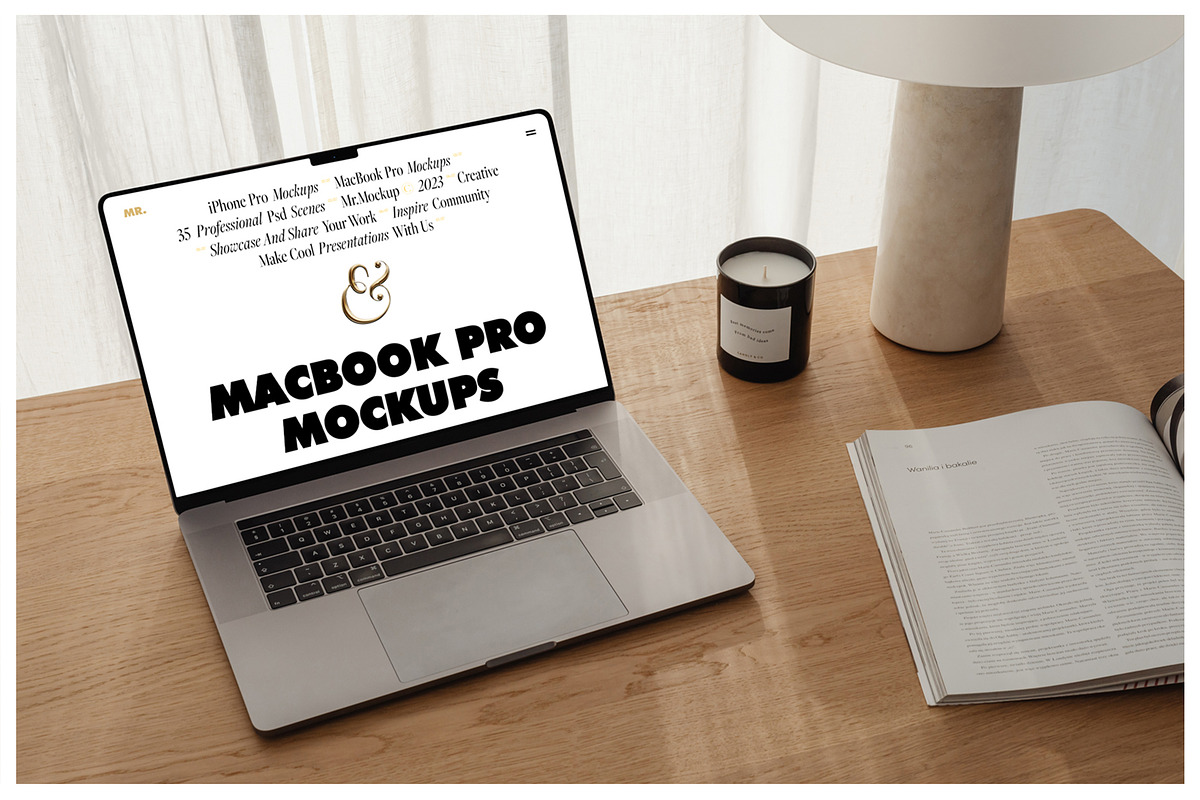 Device Mockups - iPhone and MacBook, a Mac Mockup by Mr.Mockup™ (Photo 15 of 16)