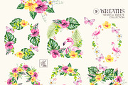 Tropical Breeze Clipart & Patterns, a Seasonal Illustration by SashaKondr (Thumbnail 12 of 13)
