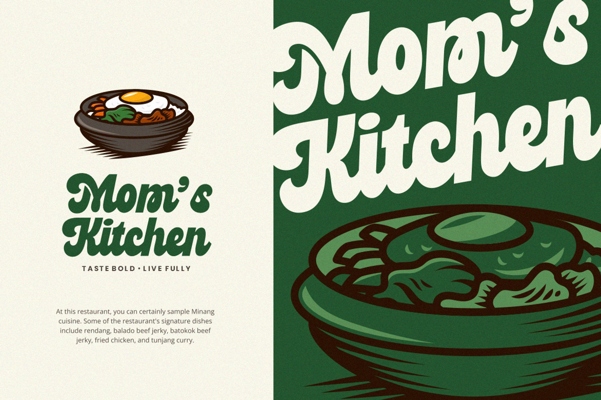 Mister Flavor Font, a Script Font by HansCo Studio (Photo 4 of 10)