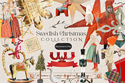 Swedish Christmas Collection, 36 PNG, an Object Graphic by Alisa Mikibith Art (Thumbnail 1 of 4)