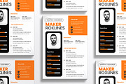 Professional CV Resume, a Resume Template by dokudokunomi (Thumbnail 4 of 4)