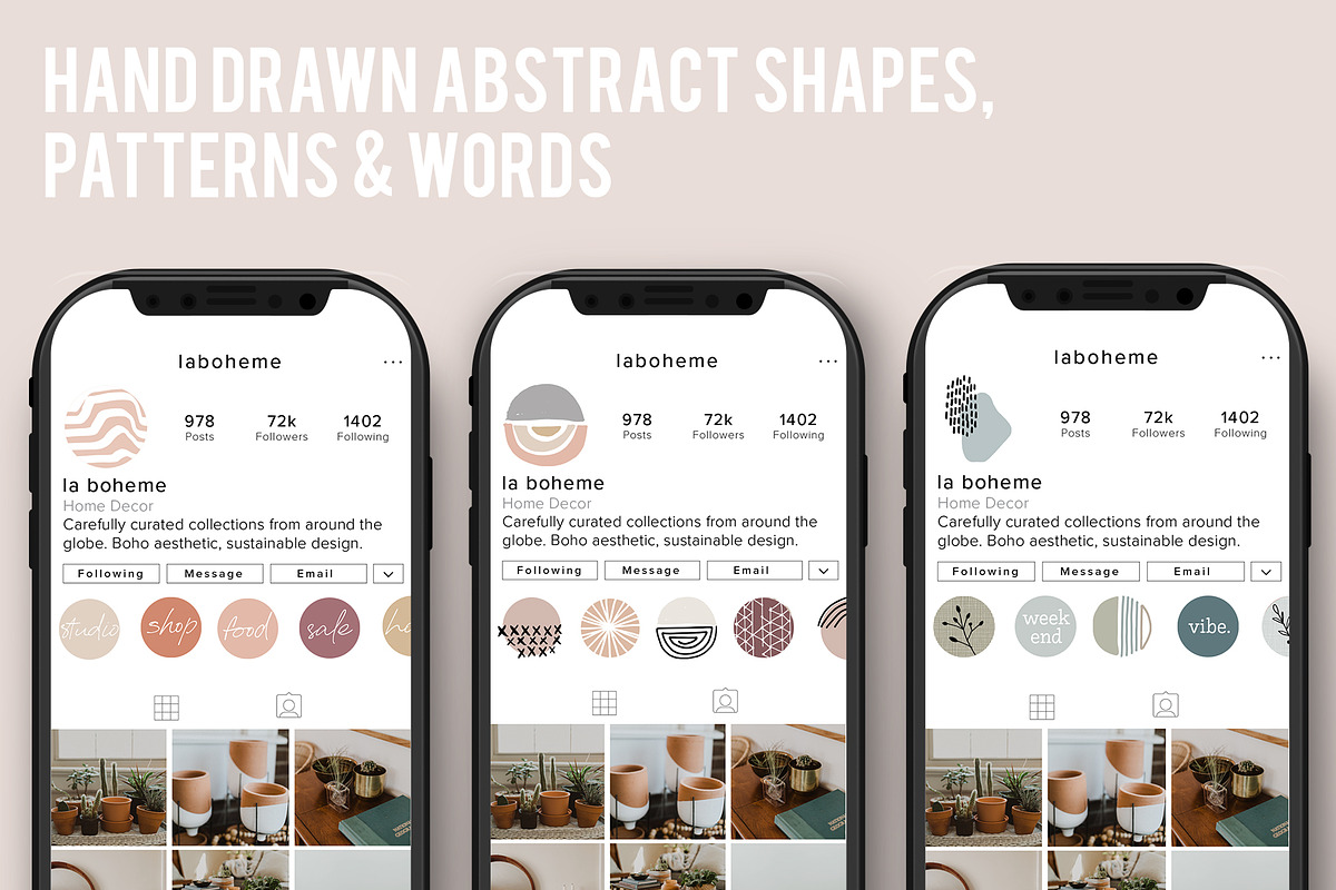 120 Instagram Story Highlight Icons, a Social Media Template by Mxtama (Photo 2 of 6)