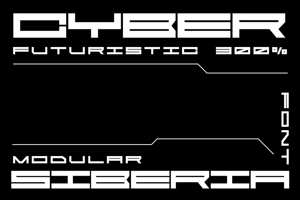 CyberSiberia font