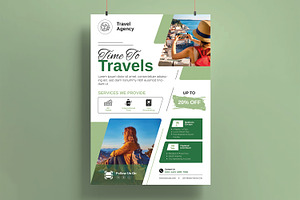 Travel Flyer Template, a Flyer Template by MightyDesign