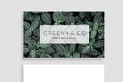 Greeny Business Card, a Business Card Template by Glowing Pieces (Thumbnail 4 of 4)