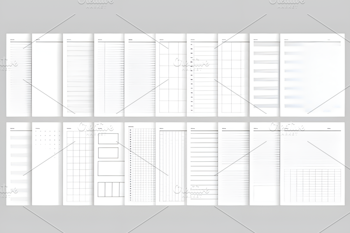 Canva Notebook Papers KDP Interior, a Social Media Template by Design Station (Photo 2 of 3)