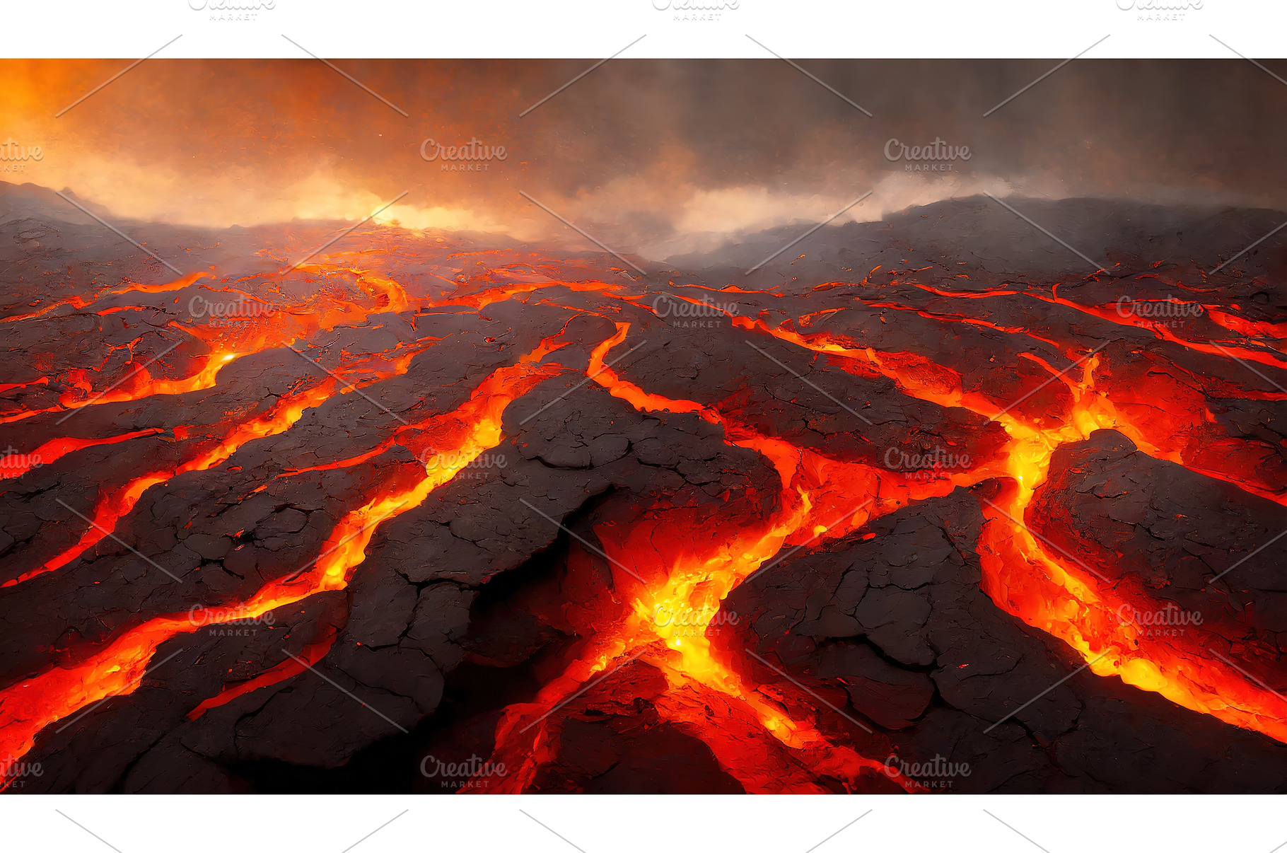 A vivid close-up of molten lava, a Background Photo by Igor Tichonow