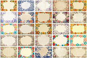 Vintage Flower Border Background, a Background Graphic by Forhadx5 (Thumbnail 3 of 8)