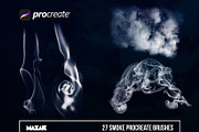 Procreate smoke brushes, a Brush Add-On by Endete & Mazak brushes (Thumbnail 6 of 9)