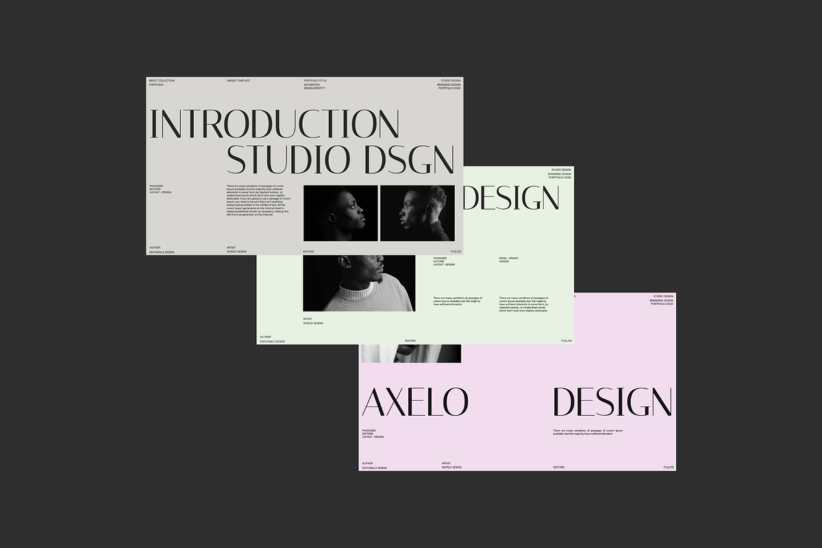 AXELO - Brand Portfolio Keynote, a Presentation Template by Creatorism (Photo 4 of 8)