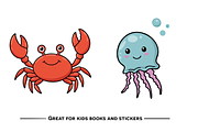 Cute Animal Vector Collection, an Animal Illustration by Redmixx Design (Thumbnail 2 of 6)