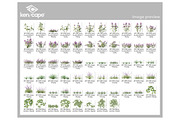 63 Assorted Plants Photo Overlays, a Nature Photo by KenScape (Thumbnail 3 of 3)
