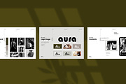 AURA / Brand Guideline Template, a Brochure Template by Slide-Agency (Thumbnail 5 of 11)