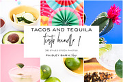 Tacos and Tequila Bundle | Set 1, a Background Graphic by Paisley Barn Design (Thumbnail 1 of 3)