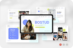 Education Presentation PowerPoint, a Presentation Template by Annora Studio