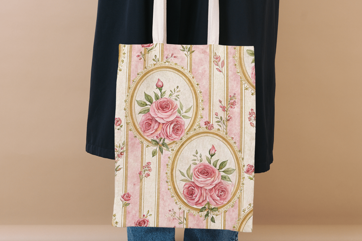 Sweet Peony Shabby Chic Pattern, a Pattern Graphic by FloridPrintables (Photo 7 of 9)