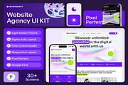 Dpopagency - Website Agency UI KIT, an UI Kit Template by Lumina_ui_ux202 (Thumbnail 1 of 7)