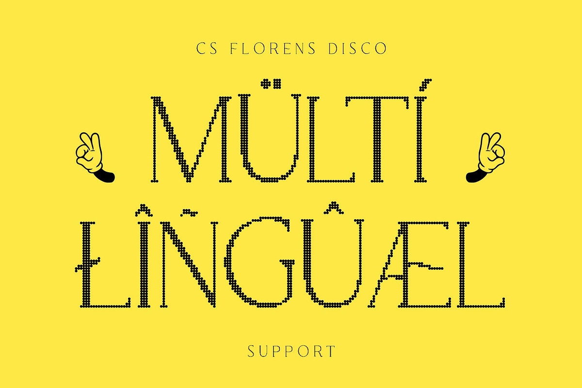 CS Florens Disco, a Serif Font by Craft Supply Co. (Photo 7 of 8)