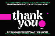 Hey Folks - Display Typeface, a Font by HIRO.std (Thumbnail 10 of 10)