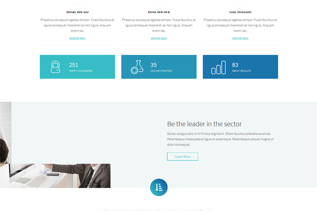 Etrota - SEO WordPress Theme, a WordPress Template by raintheme (Photo 3 of 4)