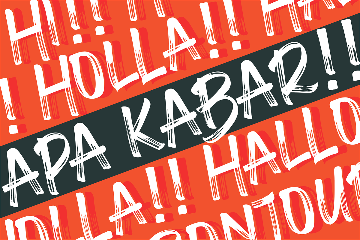 Slouchy Brush Fonts, a Script Font by 50Fox (Photo 15 of 17)