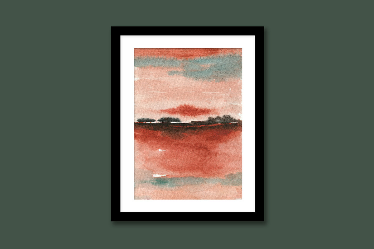 Intangible Scenery - watercolor art, a Background Graphic by Marmoris.Arts (Photo 20 of 34)