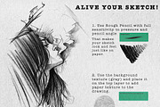 Drawing & Pencil Procreate Brushes, a Brush Add-On by BrushArchive (Thumbnail 3 of 7)